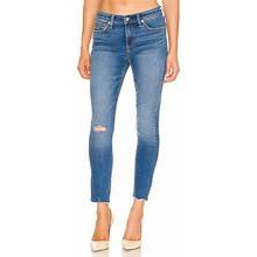 Rag & Bone mid-rise ankle skinny NWT